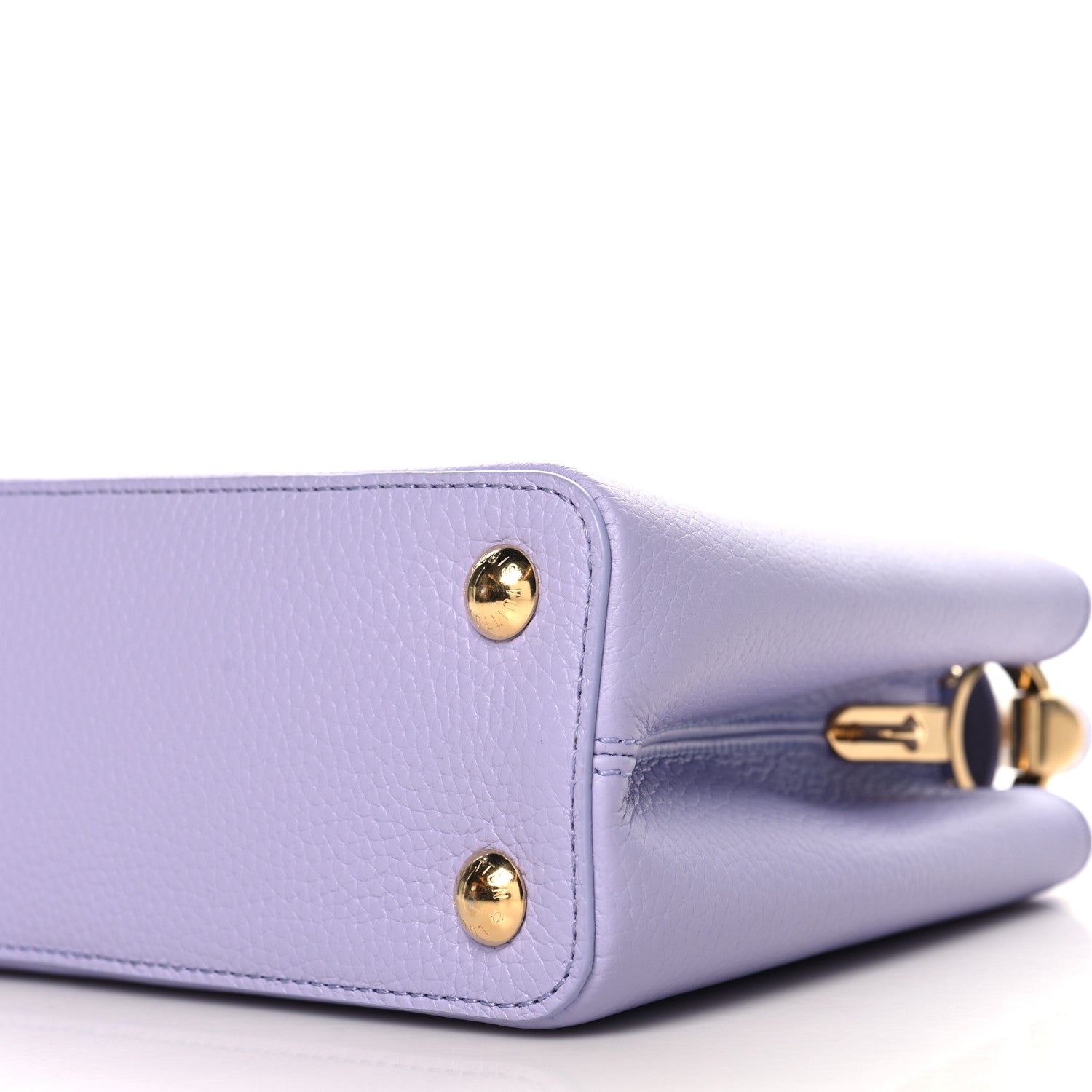 Louis Vuitton Taurillon Kintsugi Capucines BB Iris 9 of 9