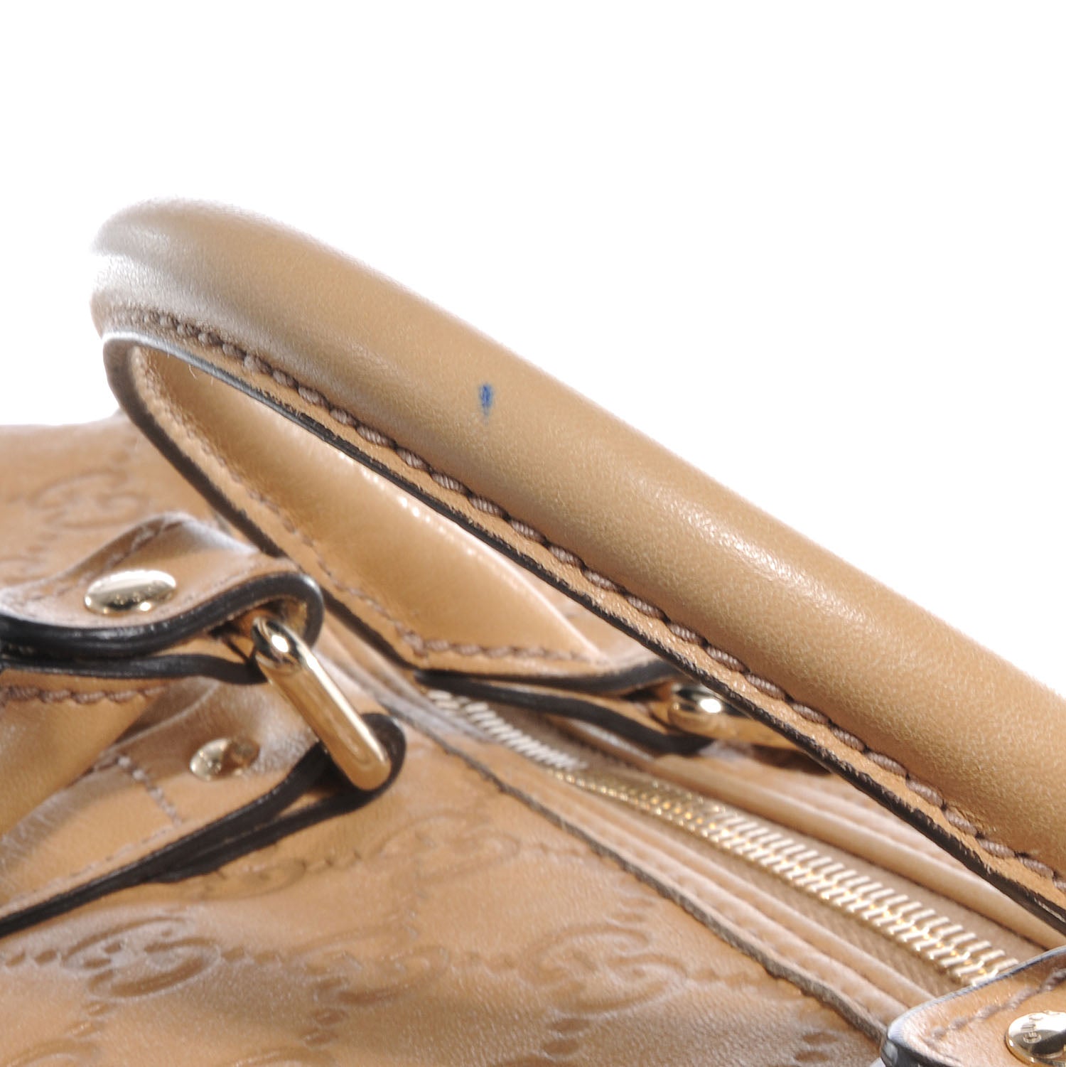 Gucci Guccissima Medium Joy Boston Beige 7 of 11