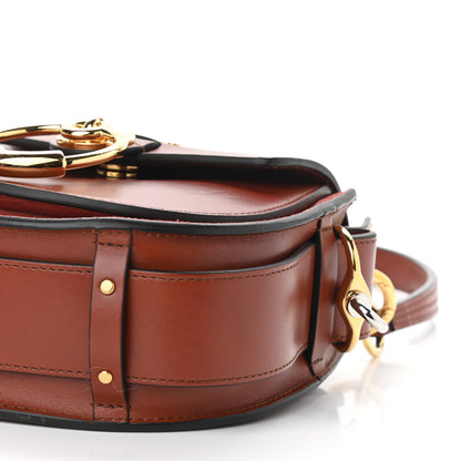 Chloe Calfskin Small Tess Bag Sepia Brown 9 of 10