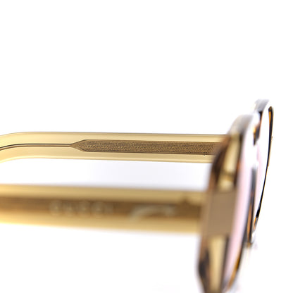 Gucci Oversize Square Frame GG0318S Sunglasses Brown 5 of 8