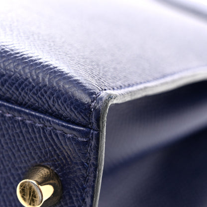 Hermes Epsom Kelly Sellier 32 Bleu Saphir 14 of 14