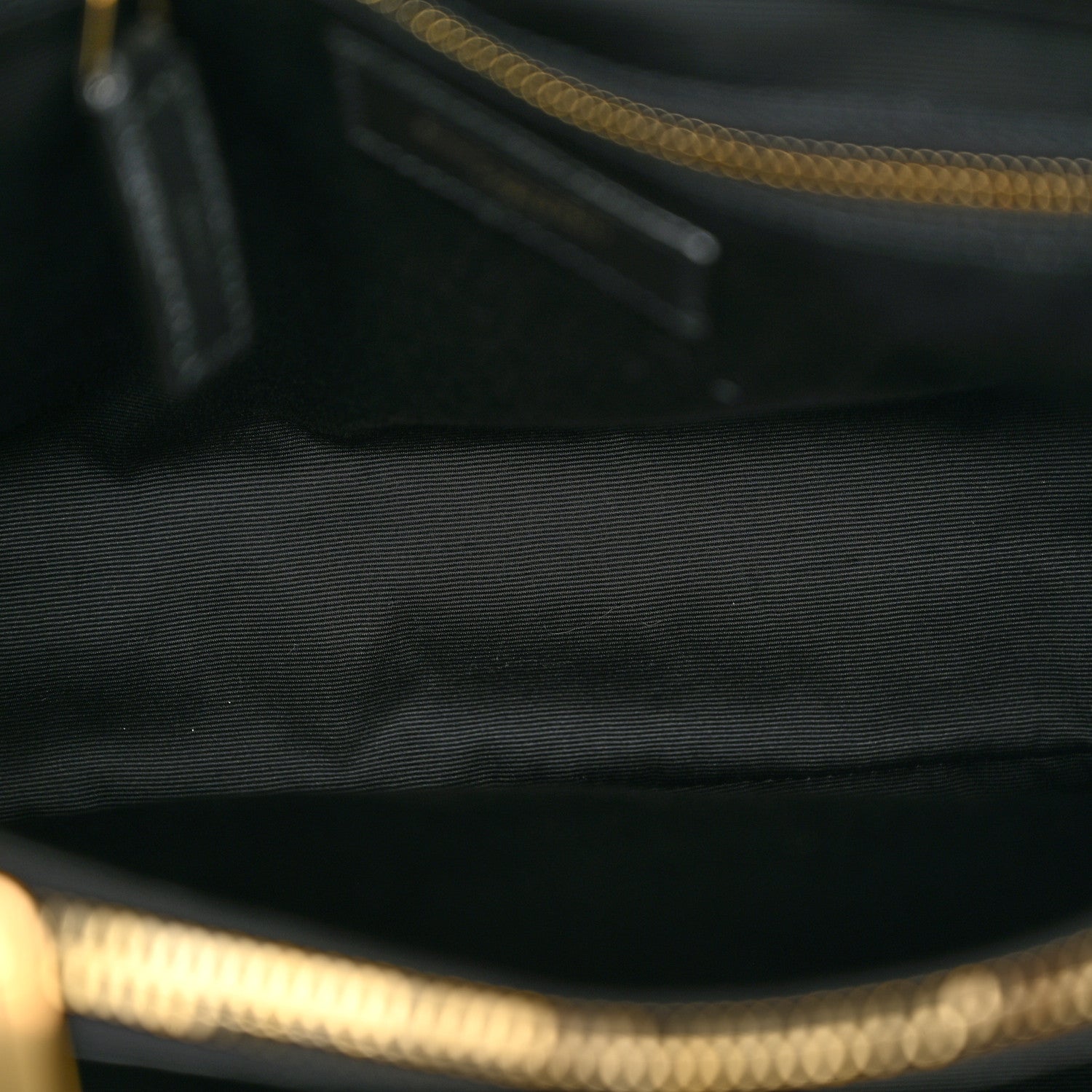 Saint Laurent Calfskin Y Quilted Monogram Medium Loulou Chain Satchel Black 4 of 10