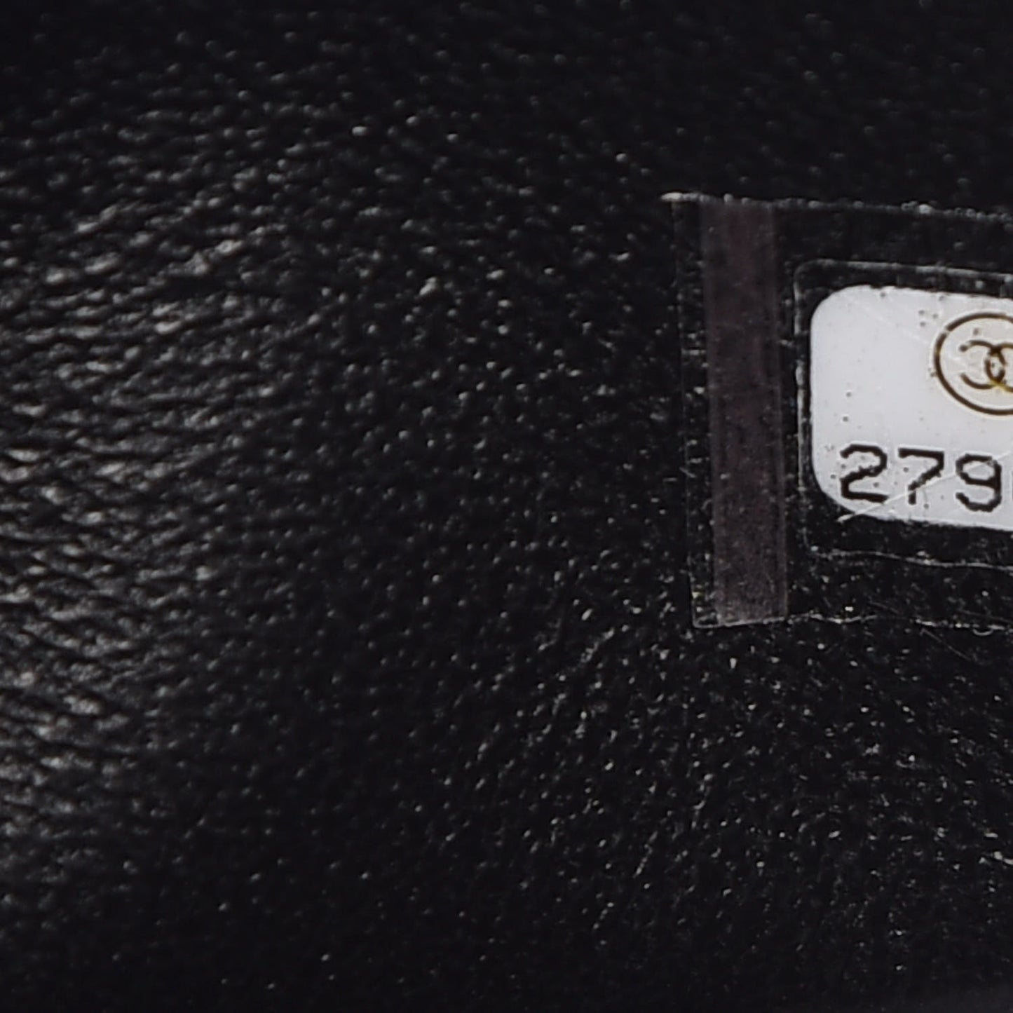 Lambskin Quilted Mini Square Flap Black