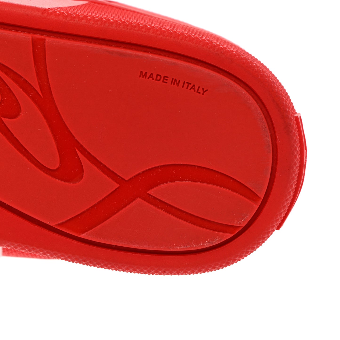 Suede Mens Happyrui Spikes Flat Sneakers 43.5 Red
