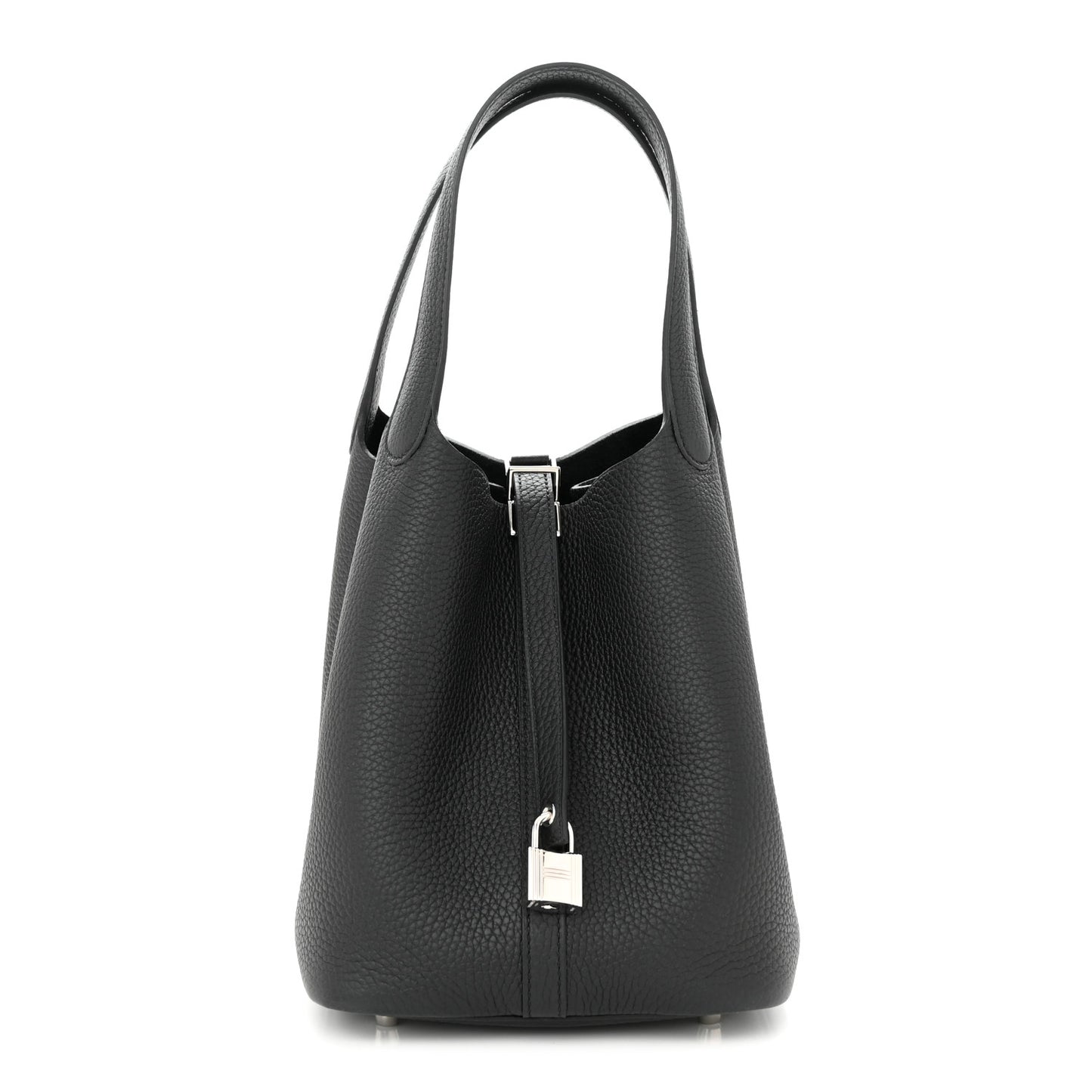 Taurillon Clemence Picotin Lock 22 MM Black