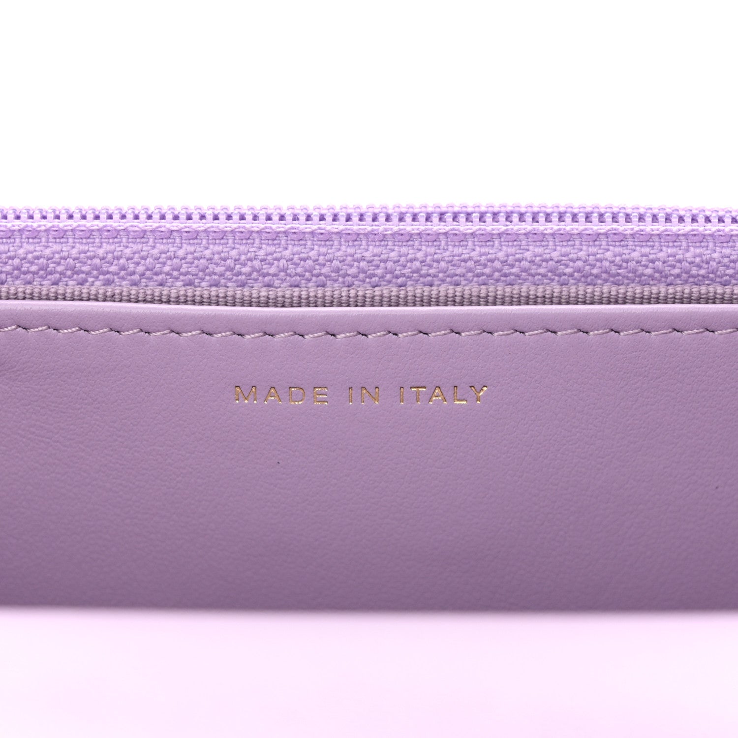 Chanel Lambskin Quilted Chanel 19 Wallet On Chain WOC Light Purple 8 of 15