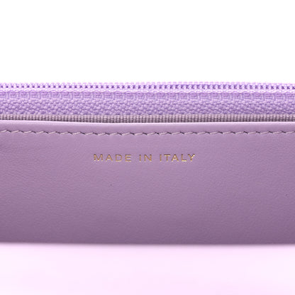 Chanel Lambskin Quilted Chanel 19 Wallet On Chain WOC Light Purple 8 of 15