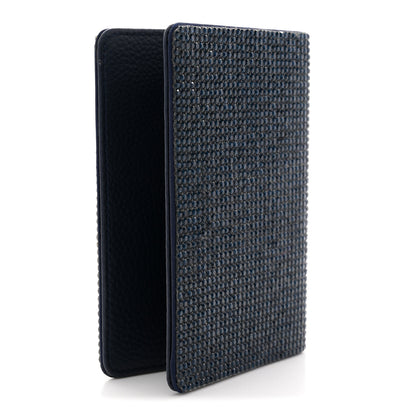 Judith Leiber Crystal Traveler Passport Holder Jet 3 of 7