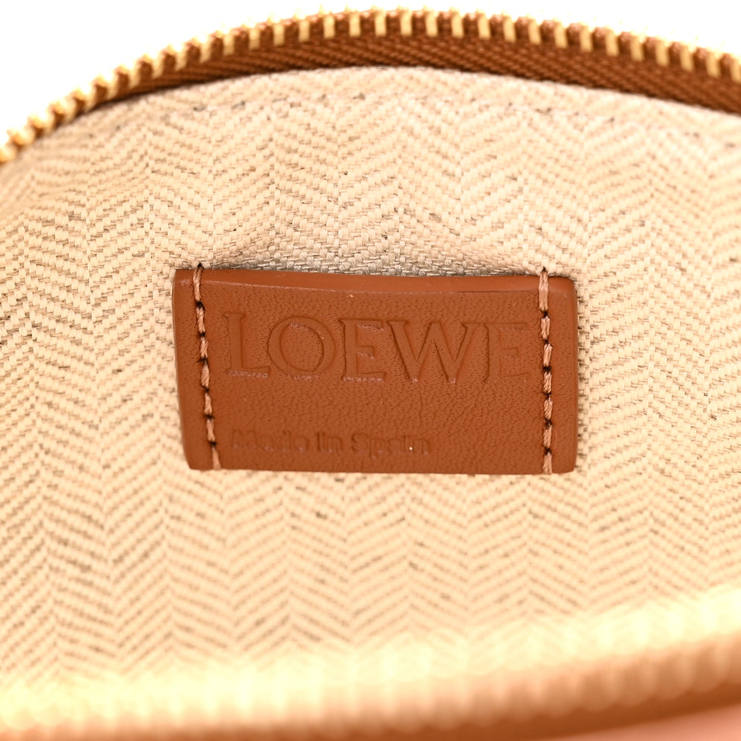 Calfskin Mini Hammock Hobo Tan