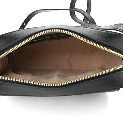 Gucci Textured Calfskin Small Horsebit 1955 Shoulder Bag Black 5 of 11