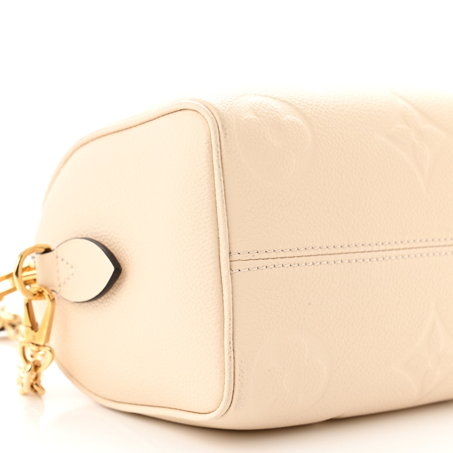 Louis Vuitton Empreinte Monogram Giant Speedy Bandouliere 20 Creme 8 of 11