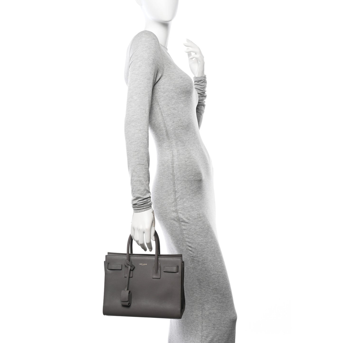 Calfskin Baby Sac De Jour Fog