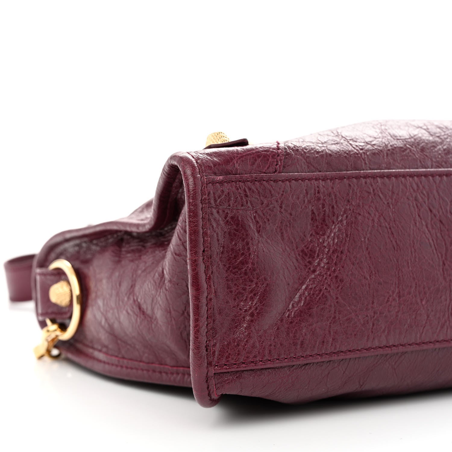 Balenciaga Agneau Giant 12 Gold Hardware S City Violet Prune 10 of 11
