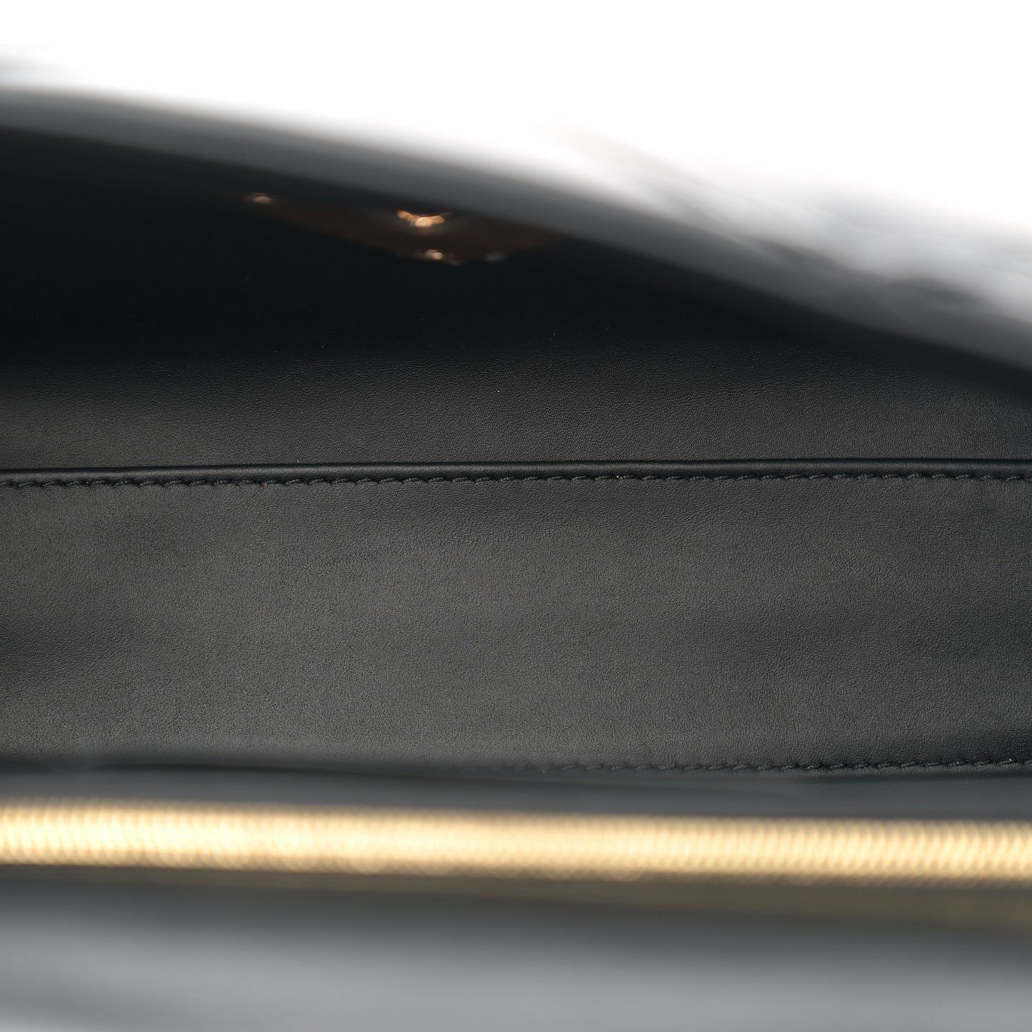 Lambskin Malletage Top Handle GO-14 GM Black
