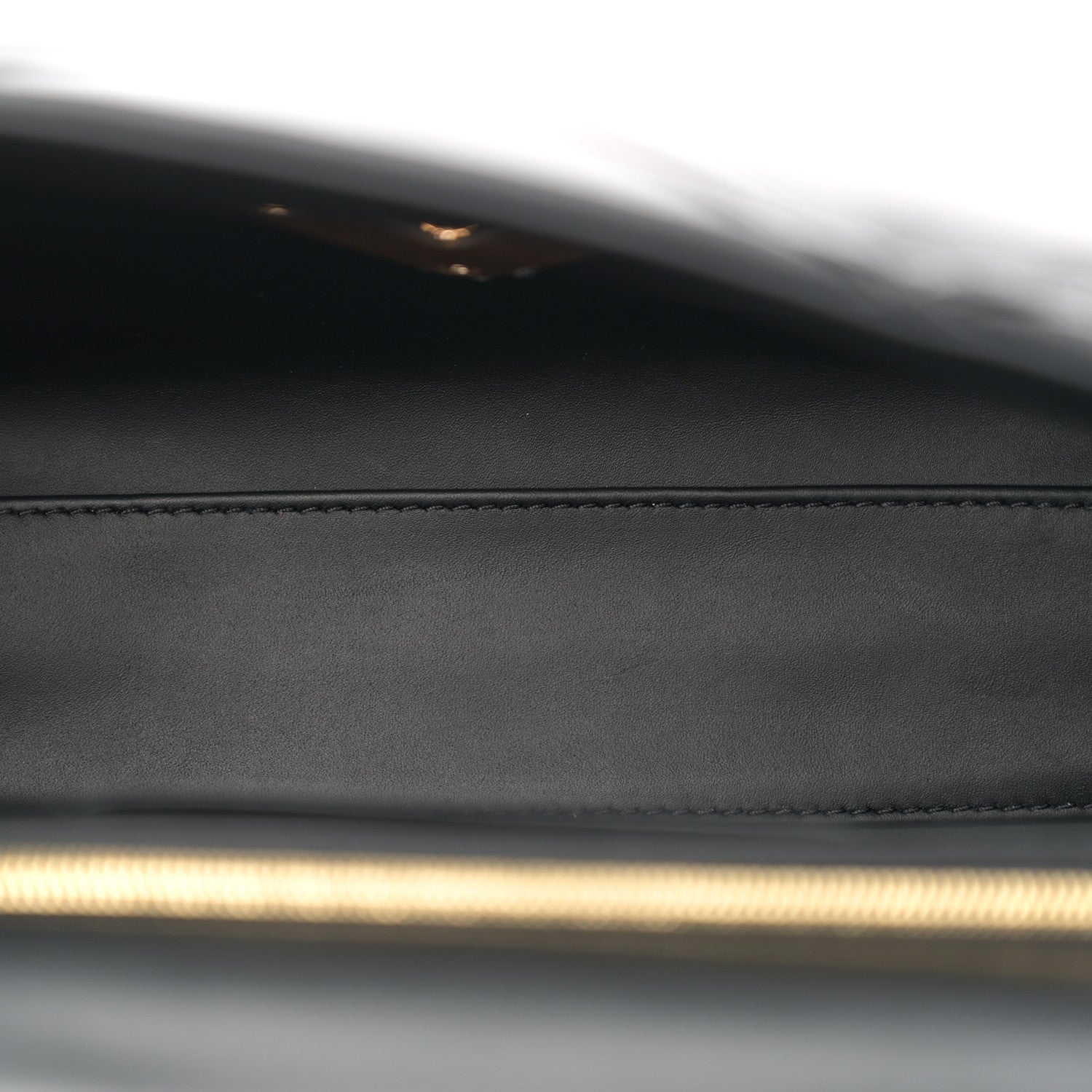 Louis Vuitton Lambskin Malletage Top Handle GO-14 GM Black 6 of 14