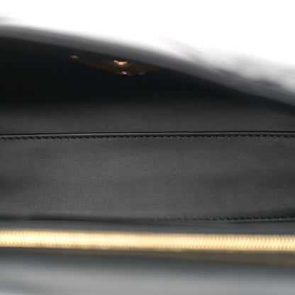 Louis Vuitton Lambskin Malletage Top Handle GO-14 GM Black 6 of 14