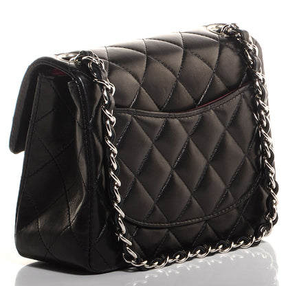 Chanel Lambskin Quilted Mini Square Flap Black 3 of 8
