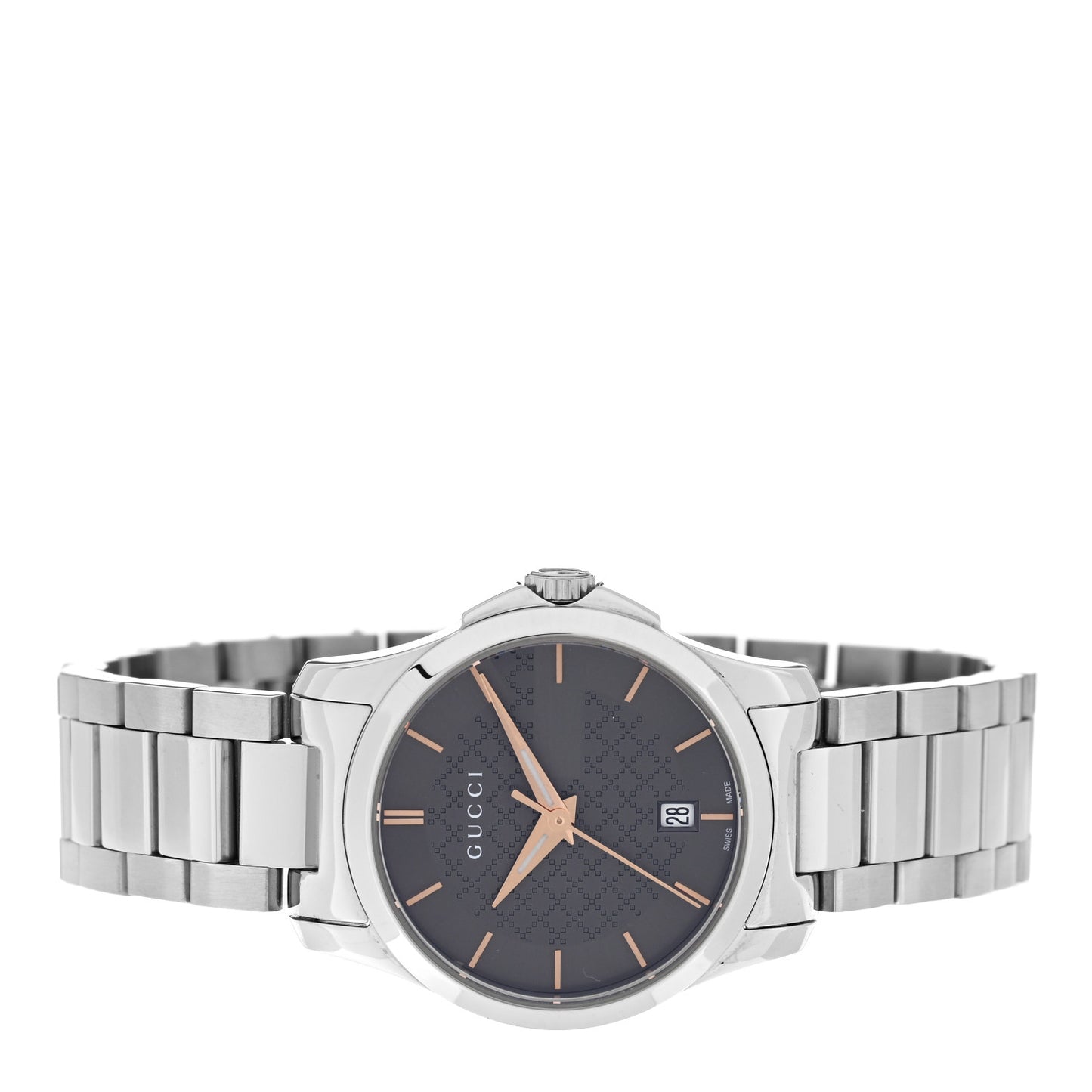 Stainless Steel 27mm G-Timeless Quartz Watch Brown