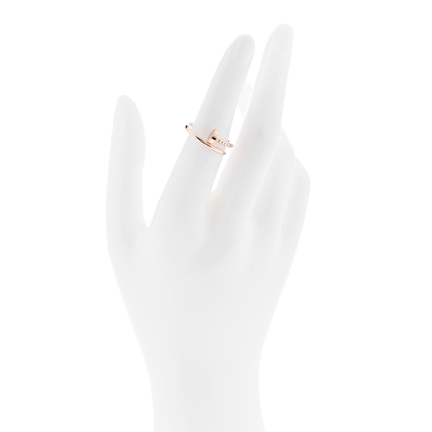 18K Pink Gold Small Juste Un Clou Ring 51 5.75