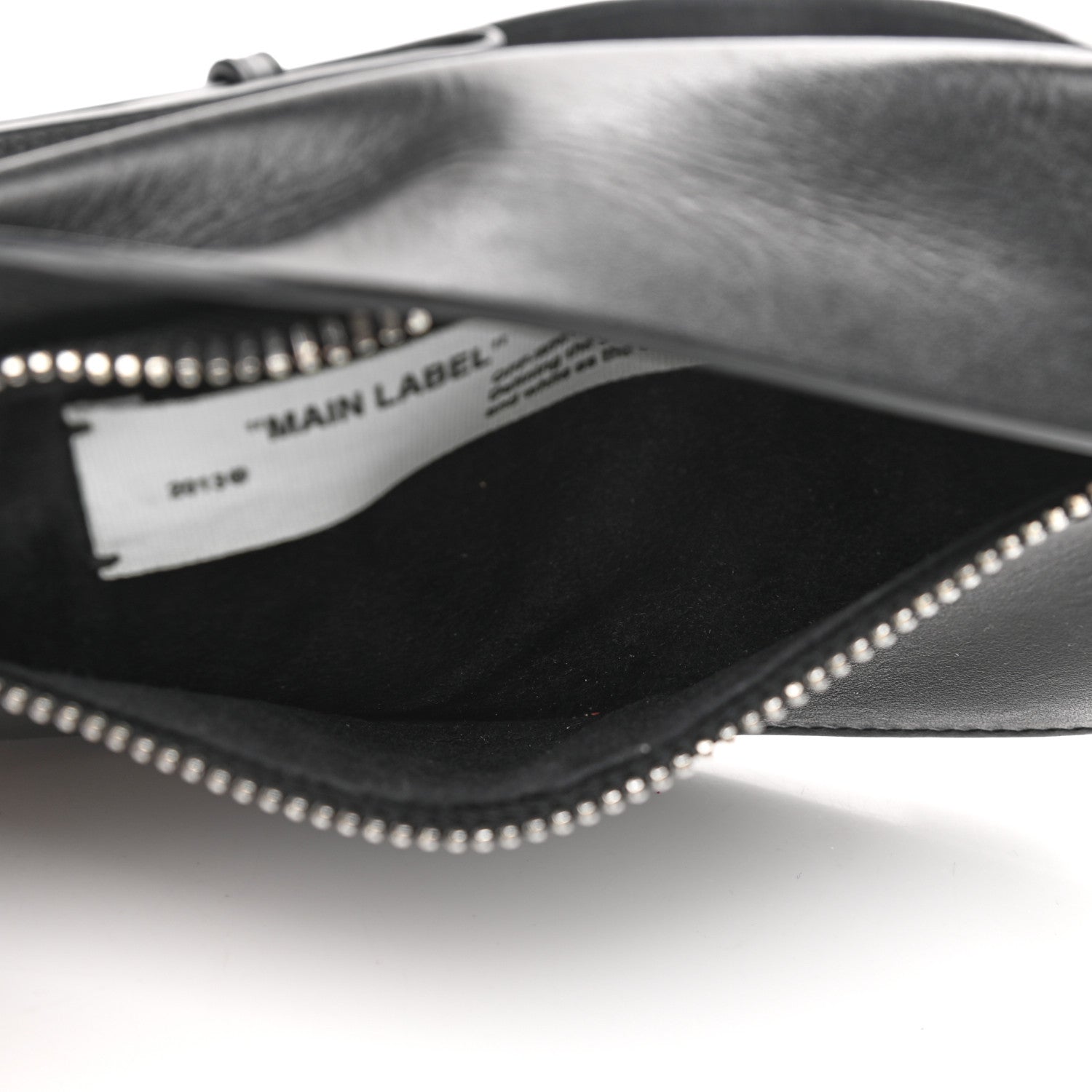Off-White Calfskin Belt Bag Black 5 of 9