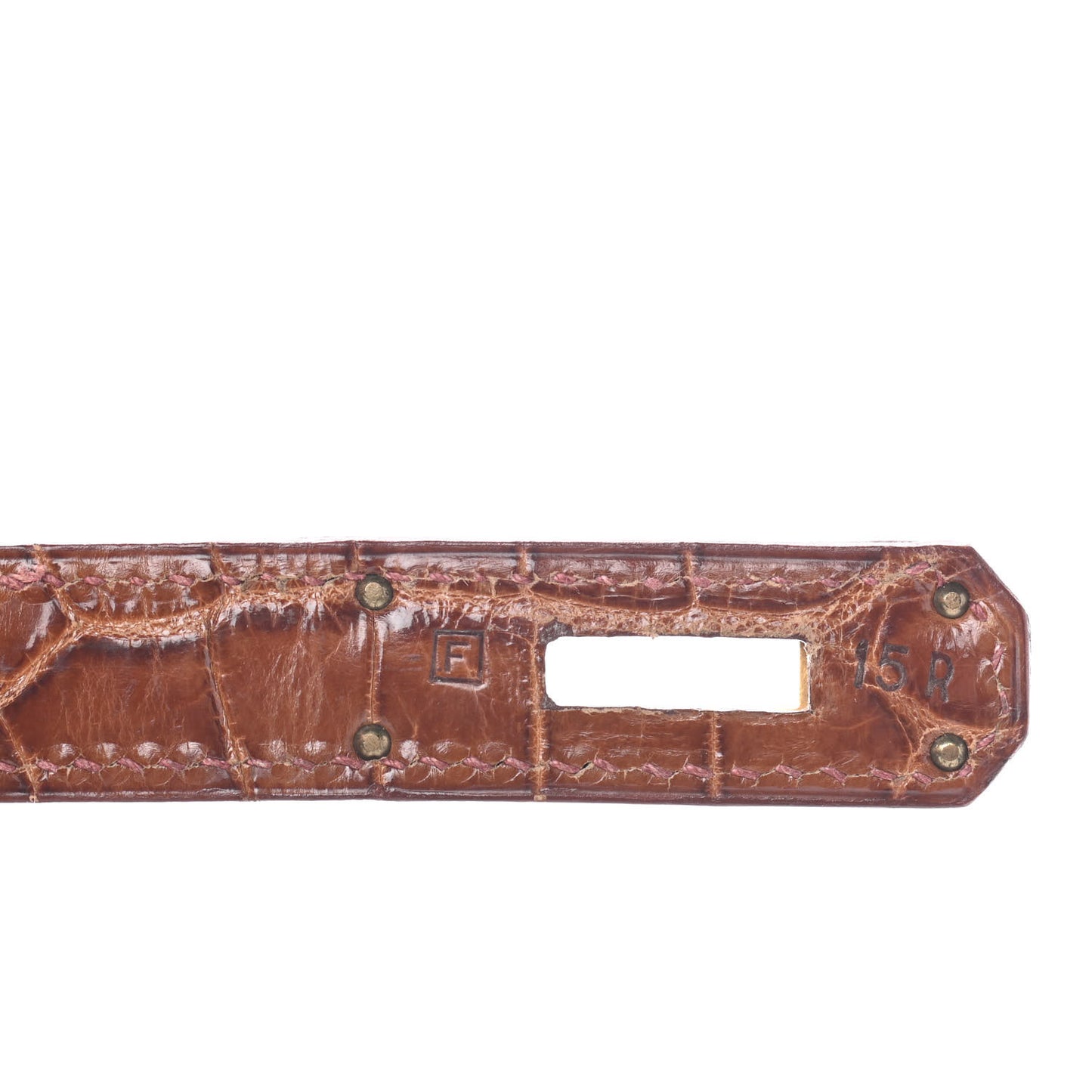 Shiny Porosus Crocodile Birkin 35 Etrusque