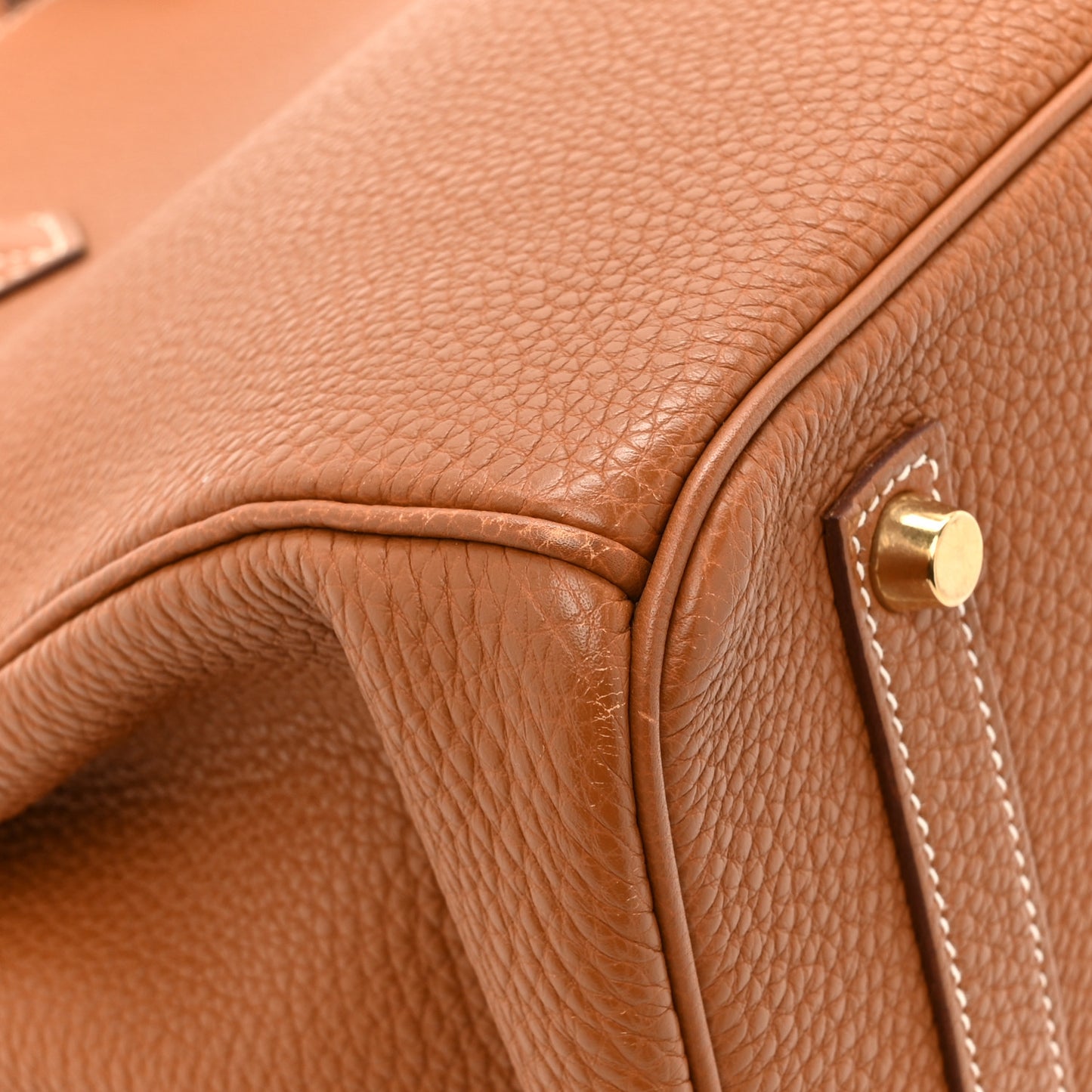 Togo Birkin 35 Gold