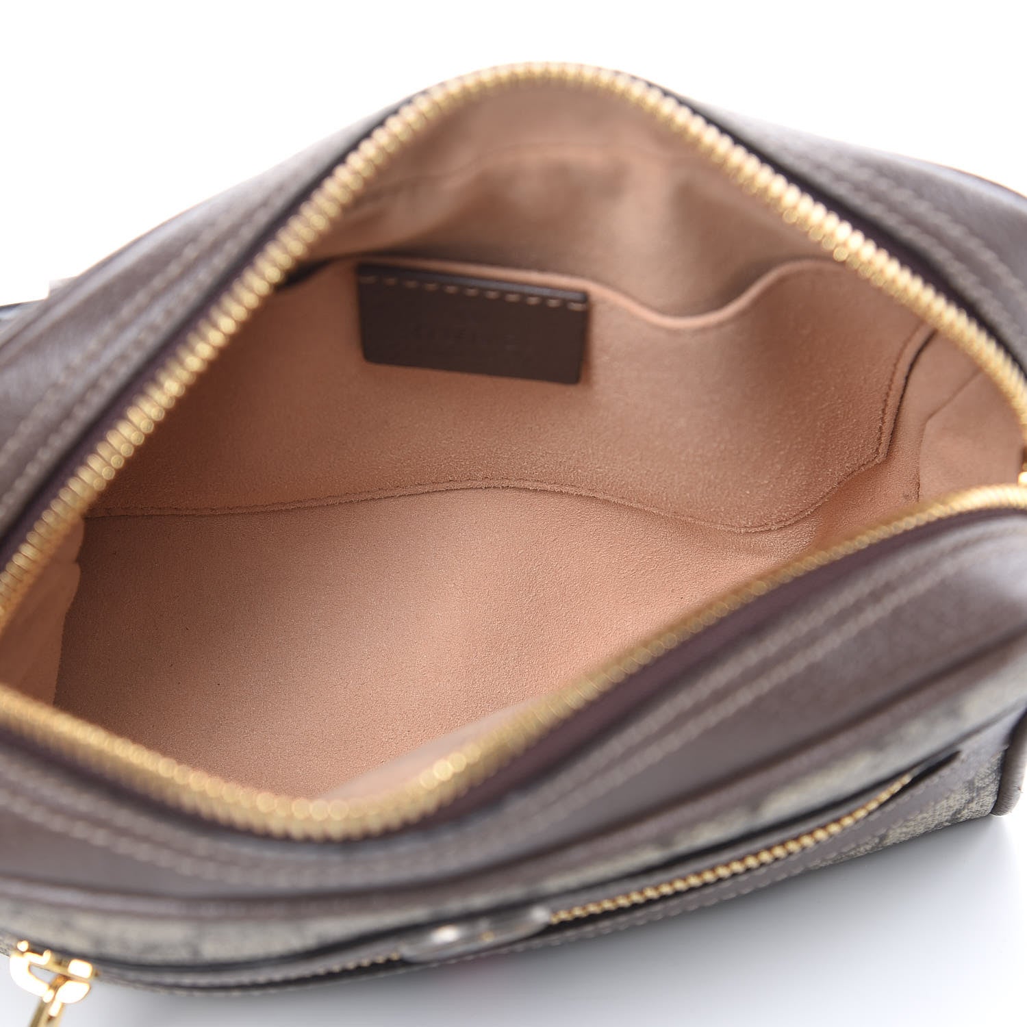 Gucci GG Supreme Monogram Web Small Ophidia Belt Bag 95 38 Dark Brown 5 of 9