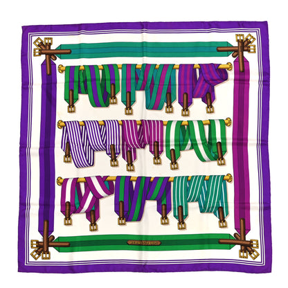 Hermes Silk Les Sangles Scarf 90 1 of 6