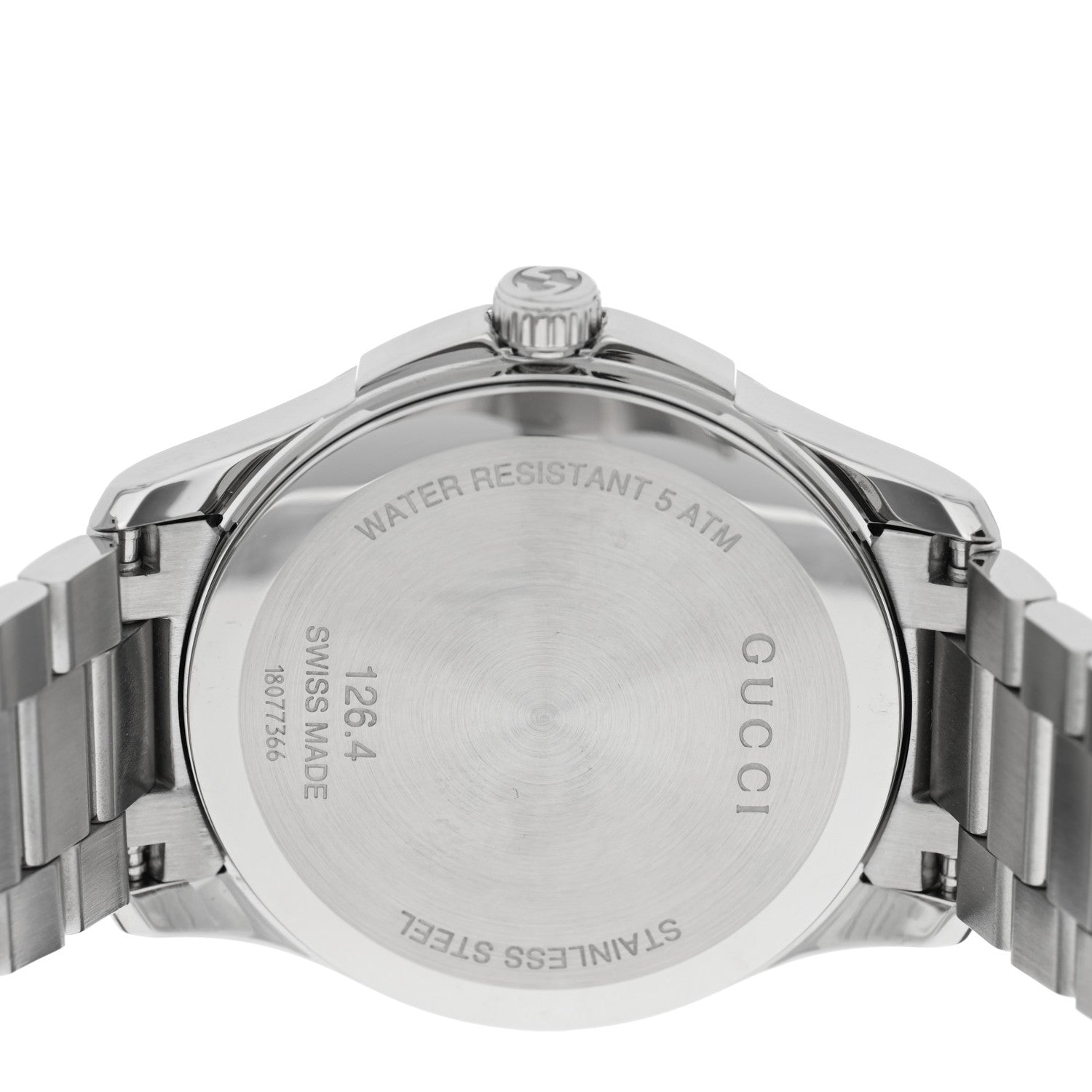 Gucci Stainless Steel 38mm G-Timeless Diamante Quartz Watch 4 of 5