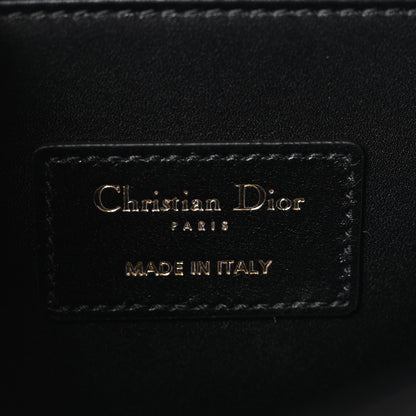 Christian Dior Lambskin Cannage My Dior Top Handle Bag Black 6 of 10