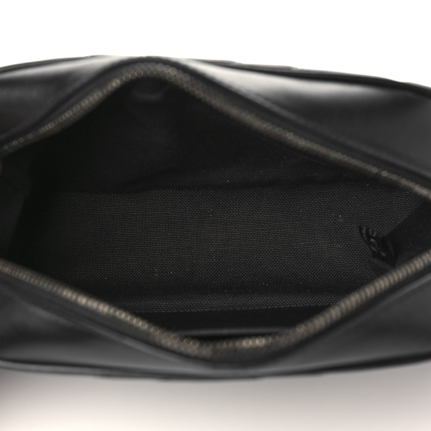 Calfskin Matelasse Monochrome Small GG Marmont Chain Shoulder Bag Black