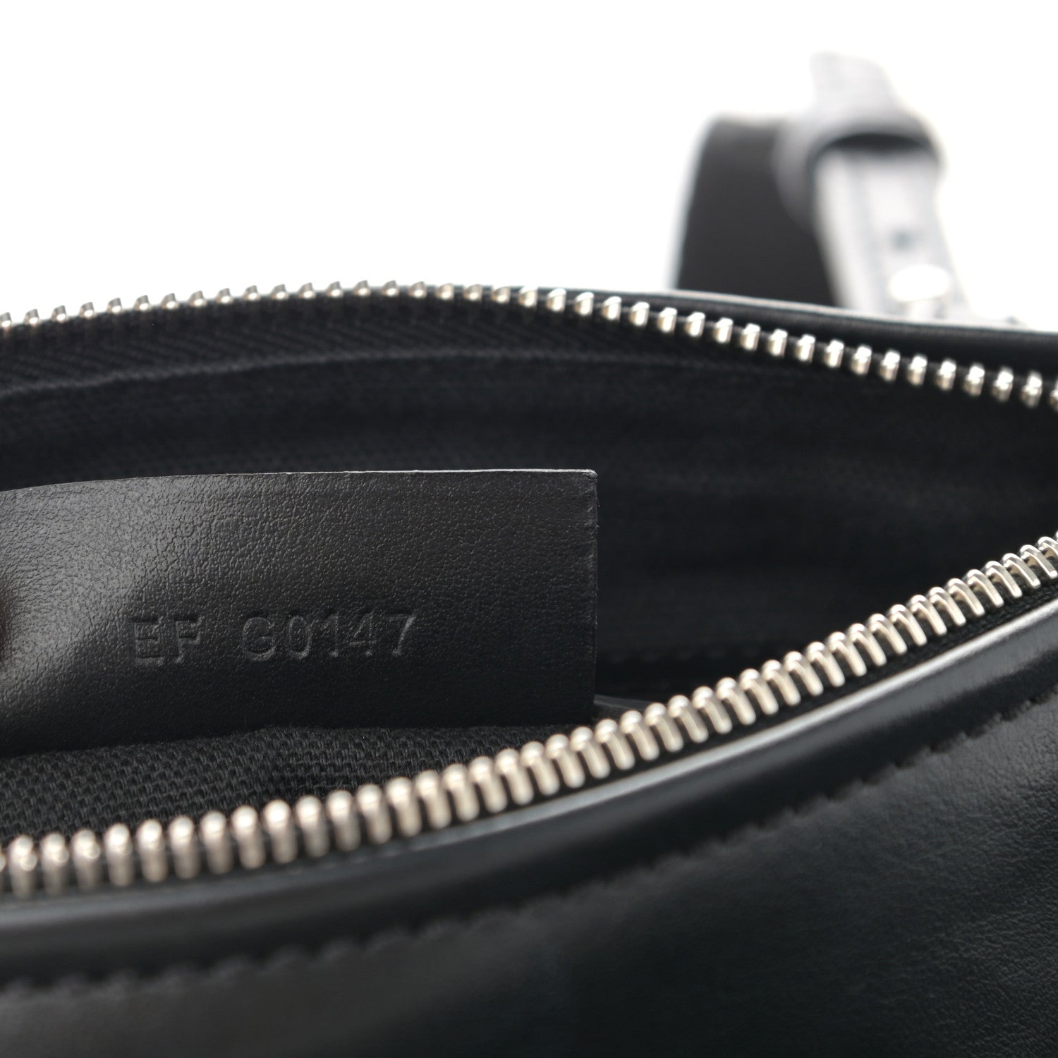 Givenchy Calfskin Mini Pandora Logo Strap Black 6 of 9