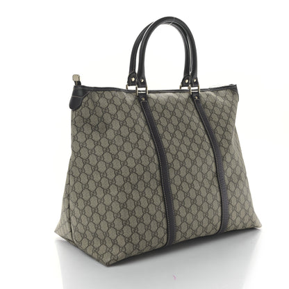 Gucci GG Plus Monogram Medium Joy Tote Dark Brown 9 of 9