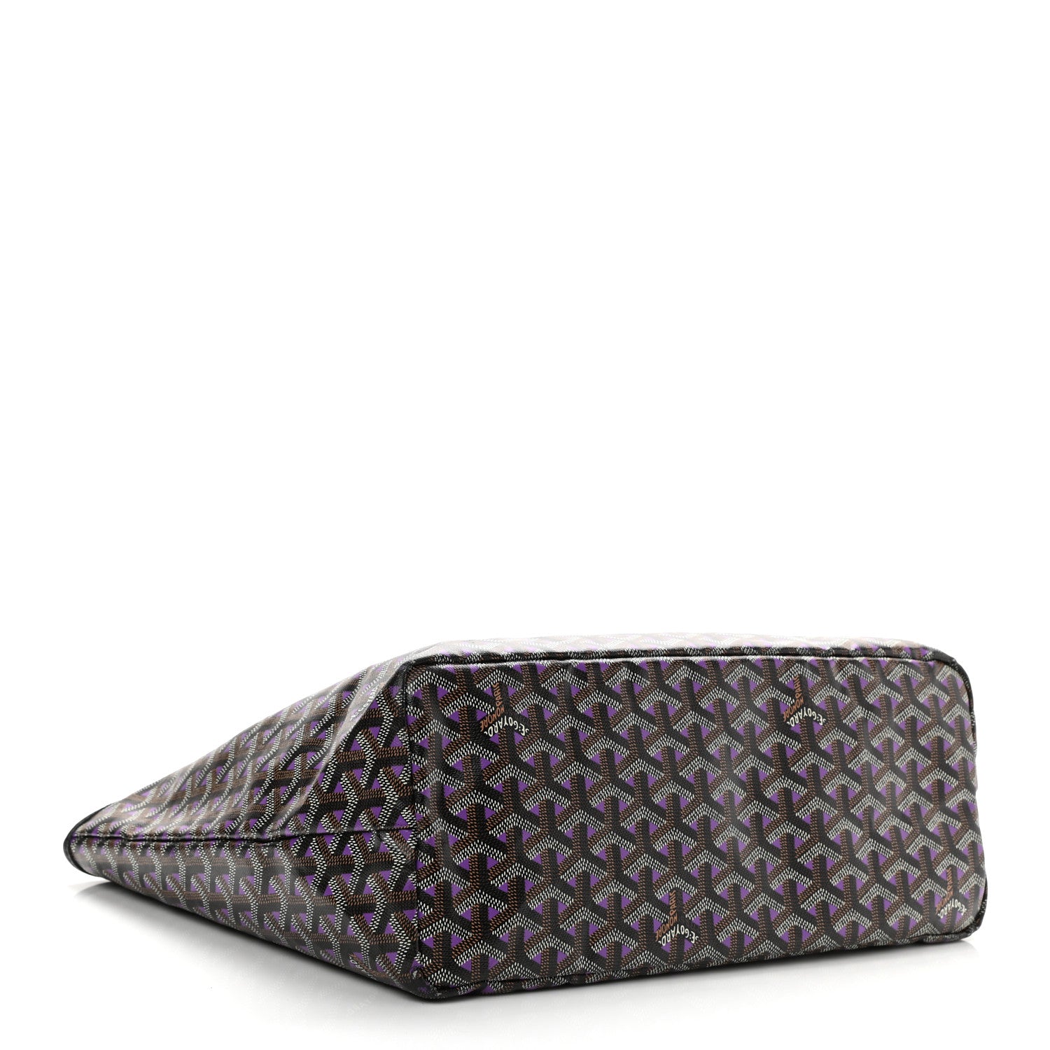 Goyard Goyardine Saint Louis Claire Voie PM Black Violet 5 of 14