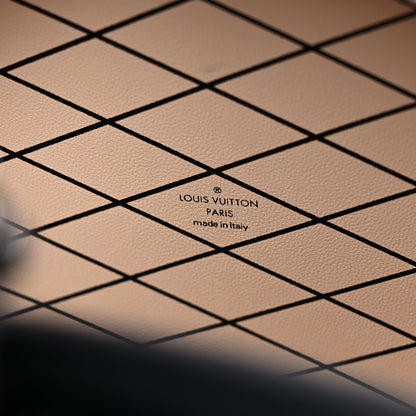 Louis Vuitton Calfskin Splash Print Petite Boite Chapeau Black 6 of 8