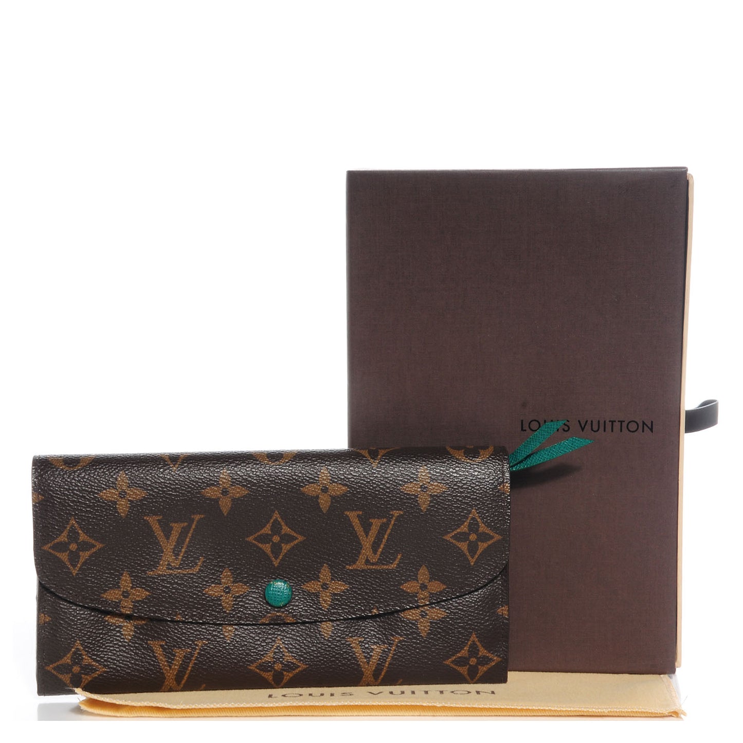 Monogram Emilie Wallet Vert