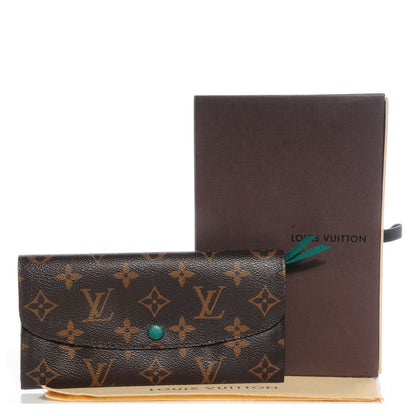 Louis Vuitton Monogram Emilie Wallet Vert 5 of 8