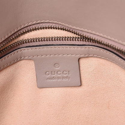 Gucci Calfskin Matelasse Medium GG Marmont Shoulder Bag Porcelain Rose 6 of 10