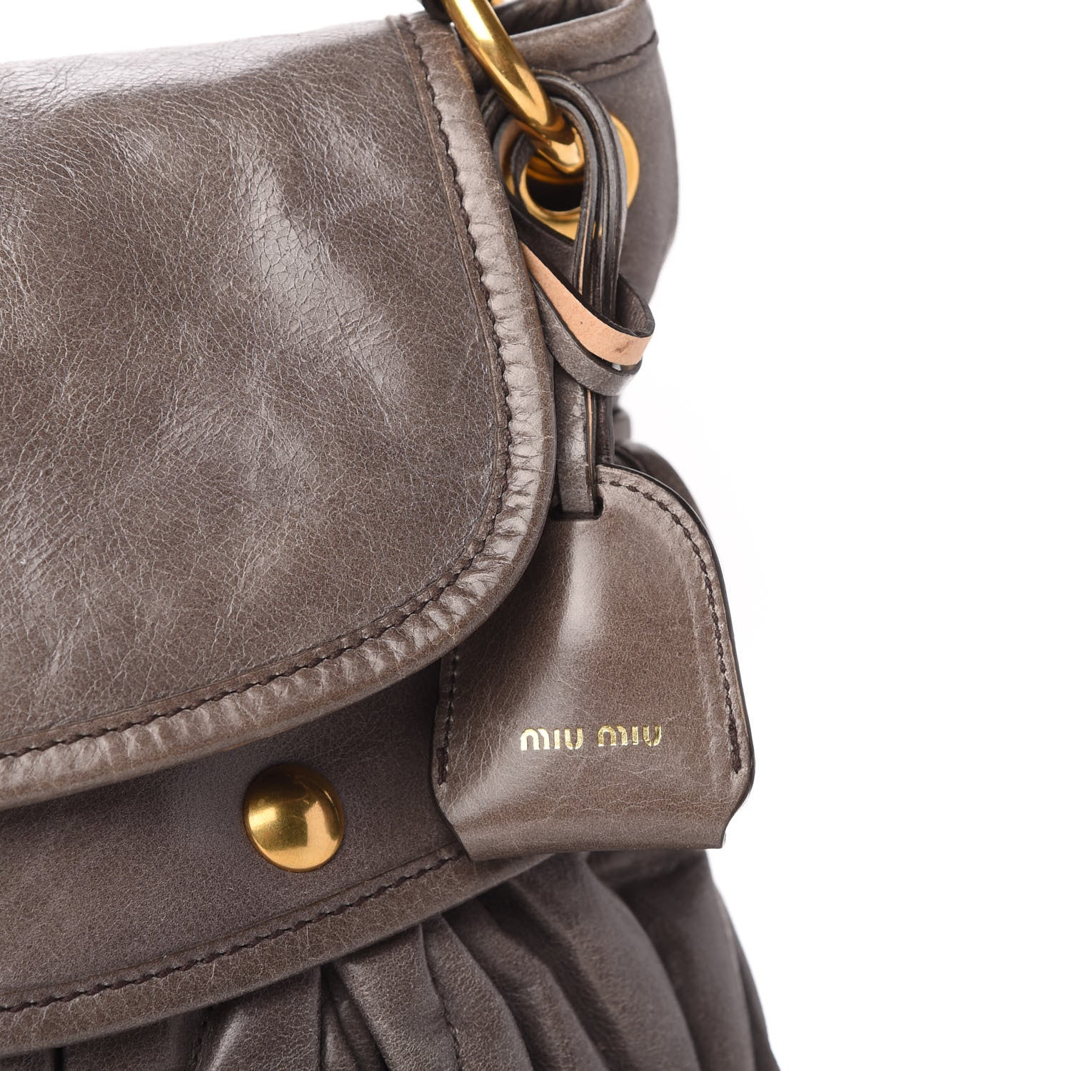 Miu Miu Nappa Matelasse Coffer Hobo Juta 10 of 12