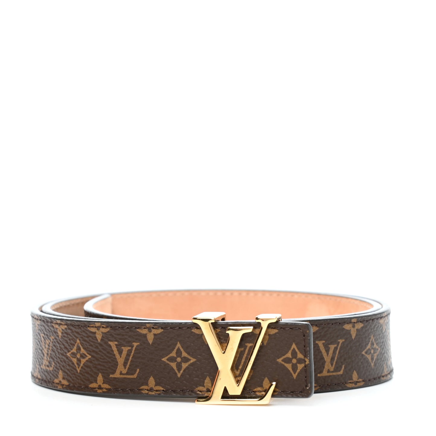 Mini Monogram 25mm LV Initiales Belt 75 30