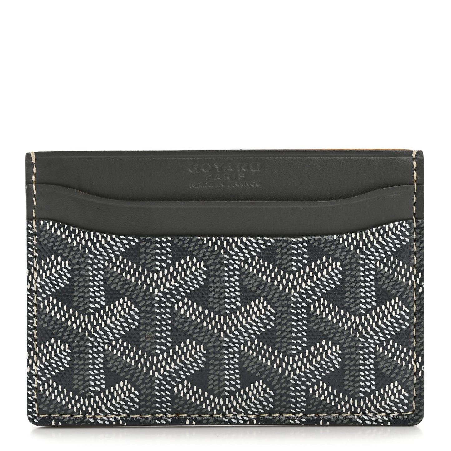 Goyardine Saint Sulpice Card Holder Grey