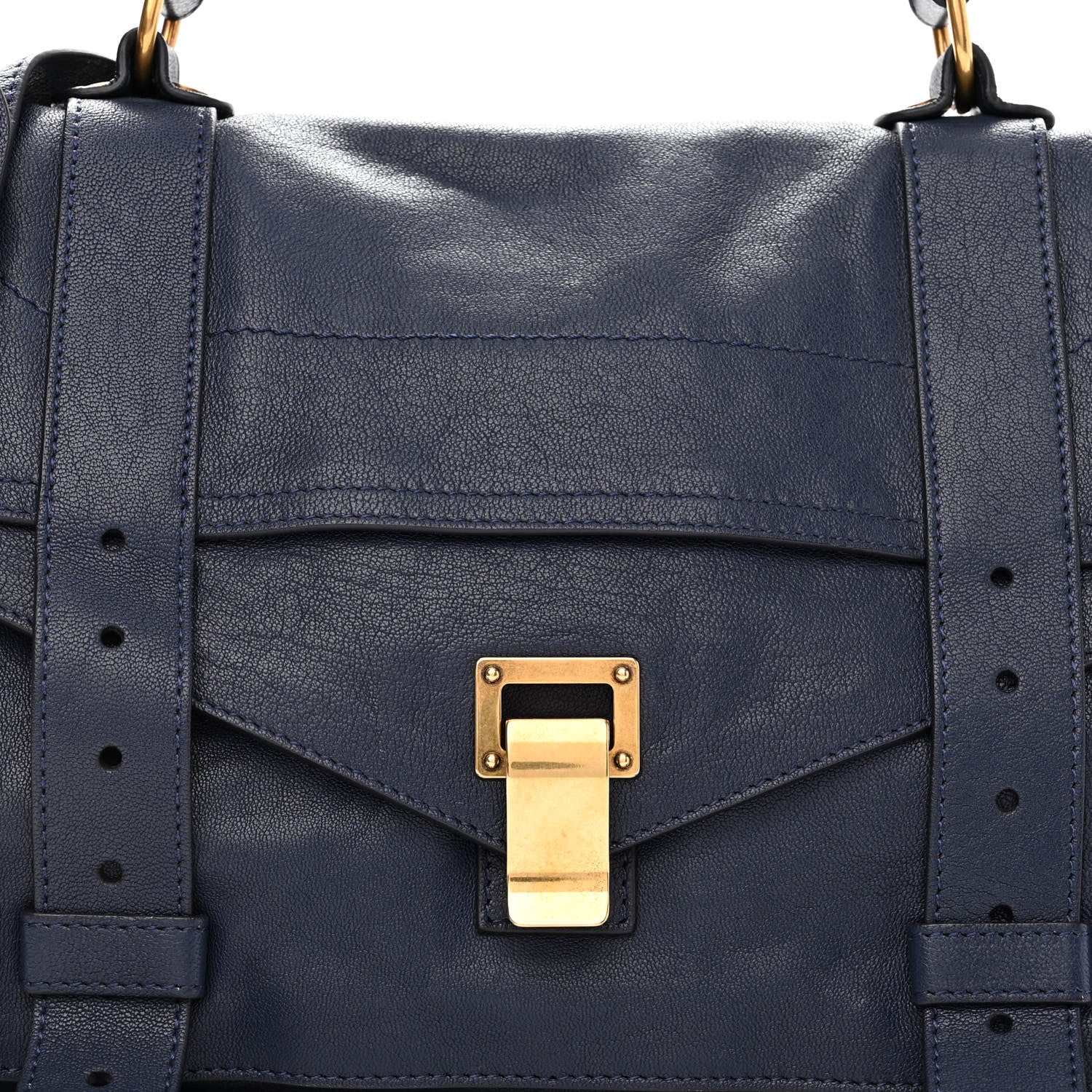 Proenza Schouler Lambskin Medium PS1 Satchel Midnight 8 of 11
