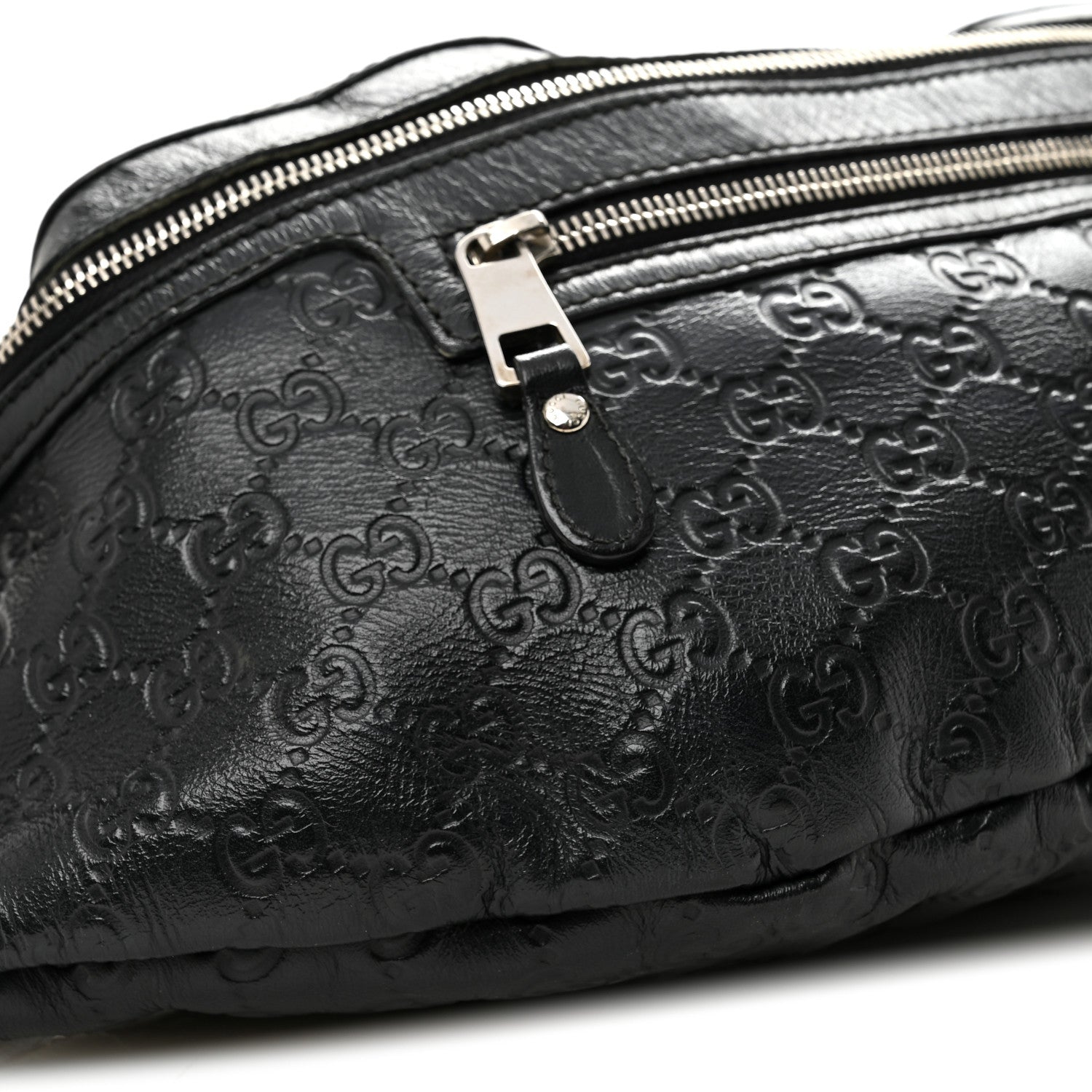 Gucci Guccissima Web Belt Bag Black 9 of 11
