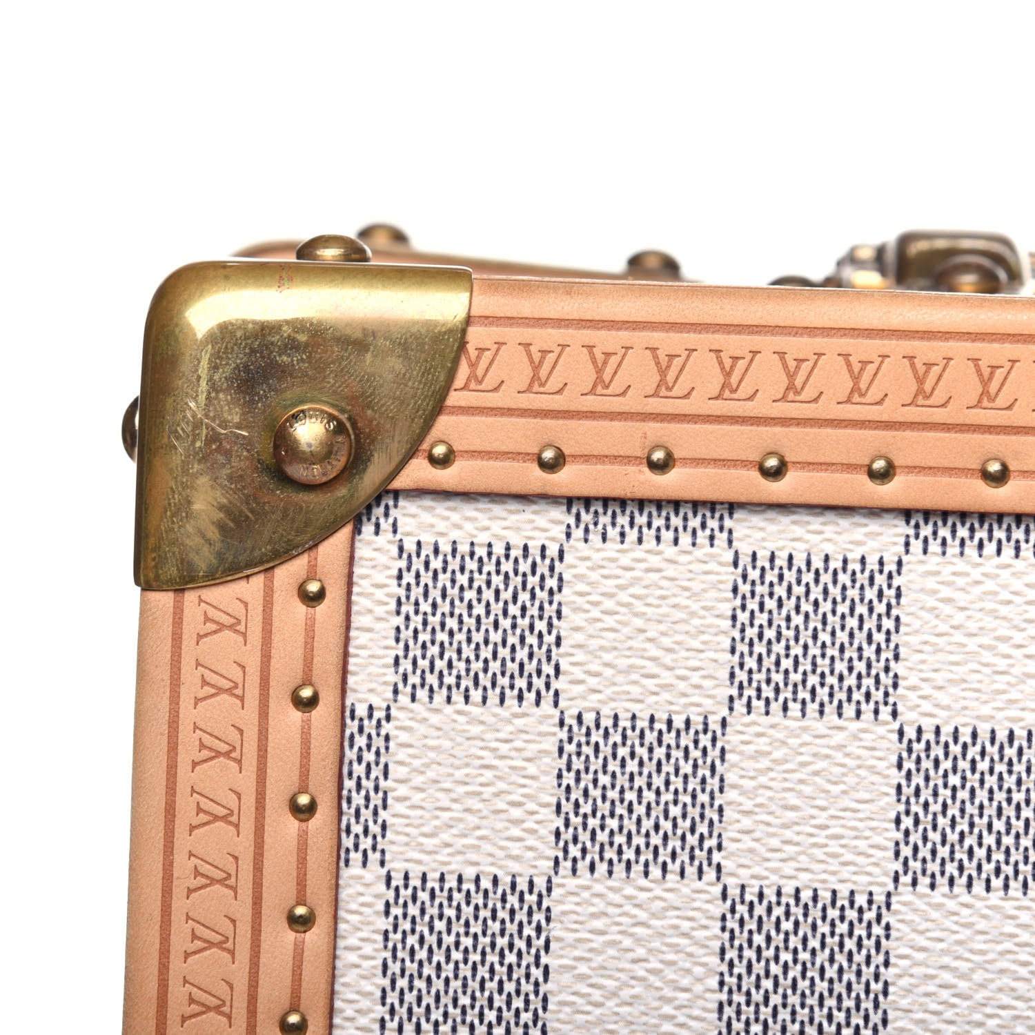 Louis Vuitton Damier Azur Gemine 8 Pairs Shoe Trunk 23 of 27