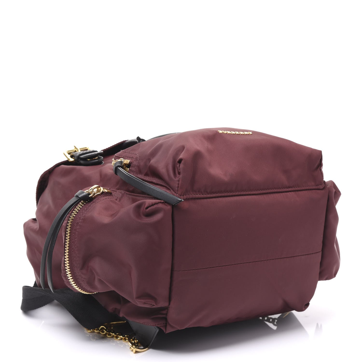 Burberry Nylon Medium Rucksack Backpack Burgundy Red 3 of 9