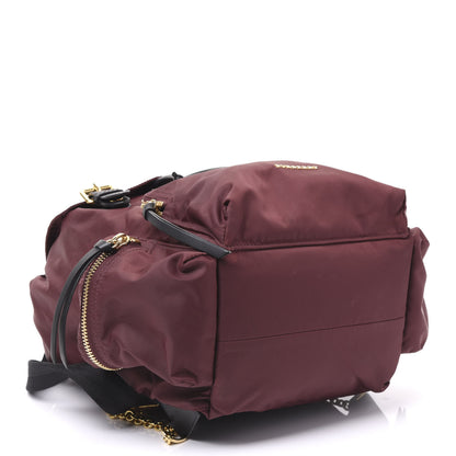 Burberry Nylon Medium Rucksack Backpack Burgundy Red 3 of 9