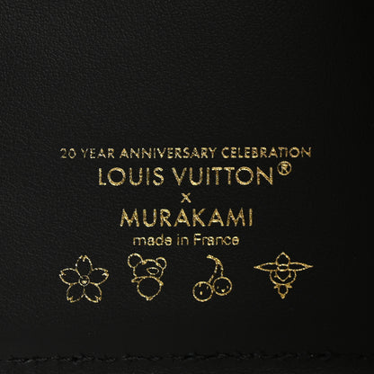 Louis Vuitton LV X TM Lambskin Embossed Monogram Multicolor Lou Coussin Wallet Black 6 of 7