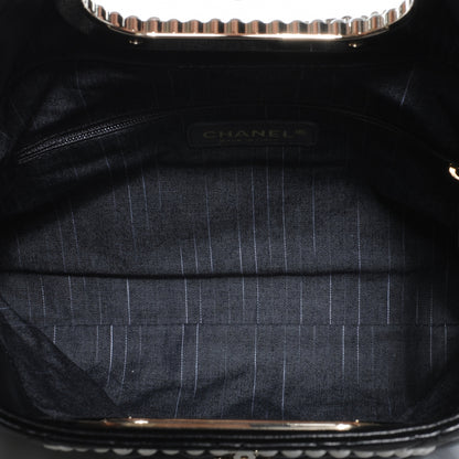 Chanel Lambskin Westminster Pearls Convertible Tote Black 5 of 7