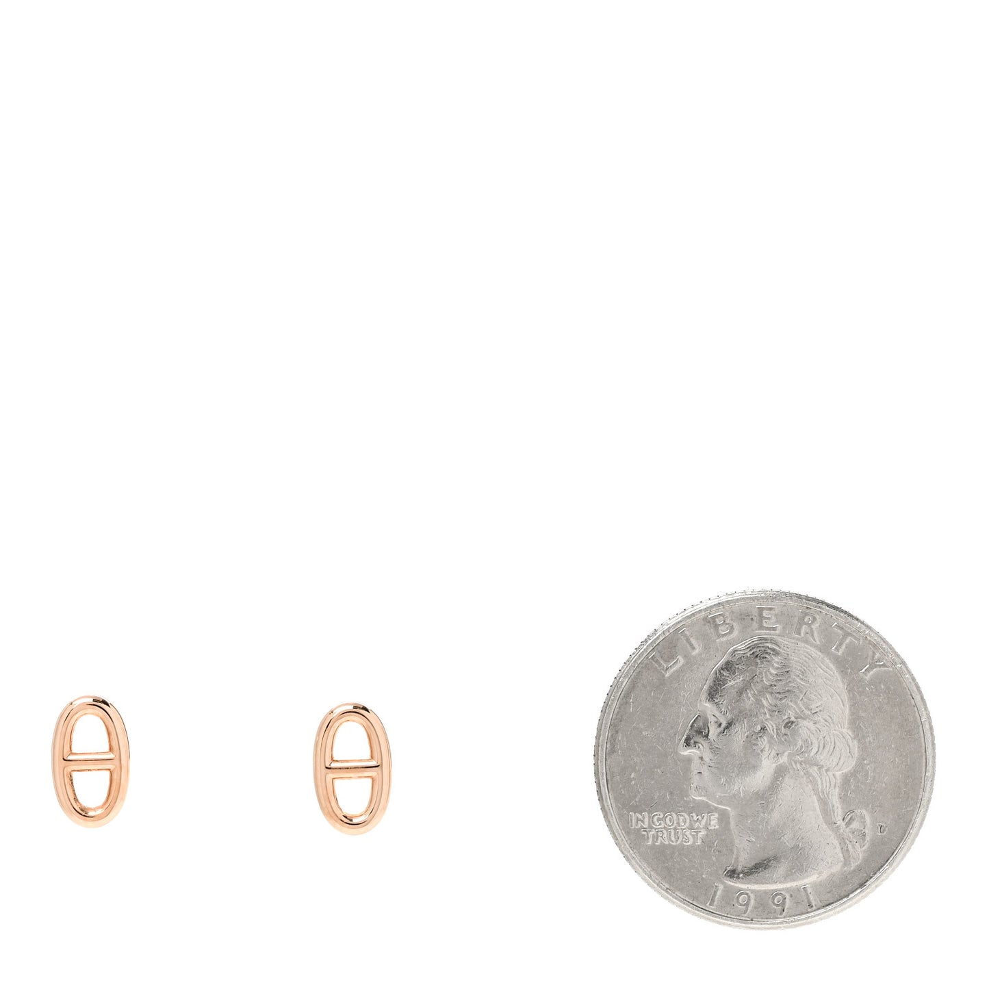 18K Rose Gold TPM Farandole Stud Earrings