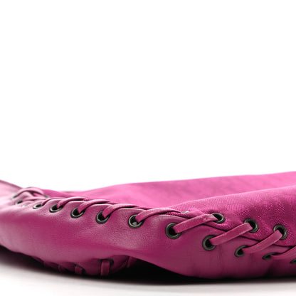 Christian Dior Monogram Ethnic Hobo Pink 5 of 9